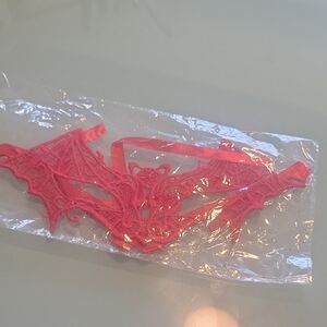 Red Lace Masquerade Mask